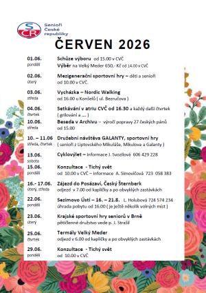 plán akcí červen 2026